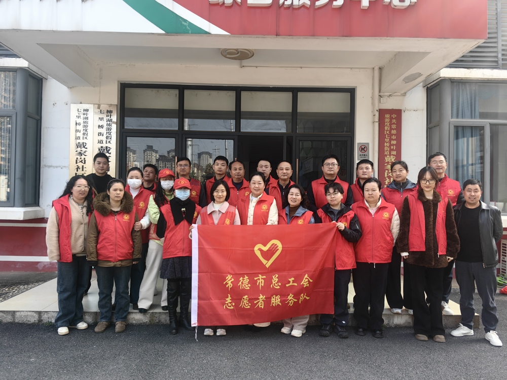 春风送暖学雷锋 志愿服务践初心——机关干部职工赴柳叶湖戴家岗社区开展志愿服务活动